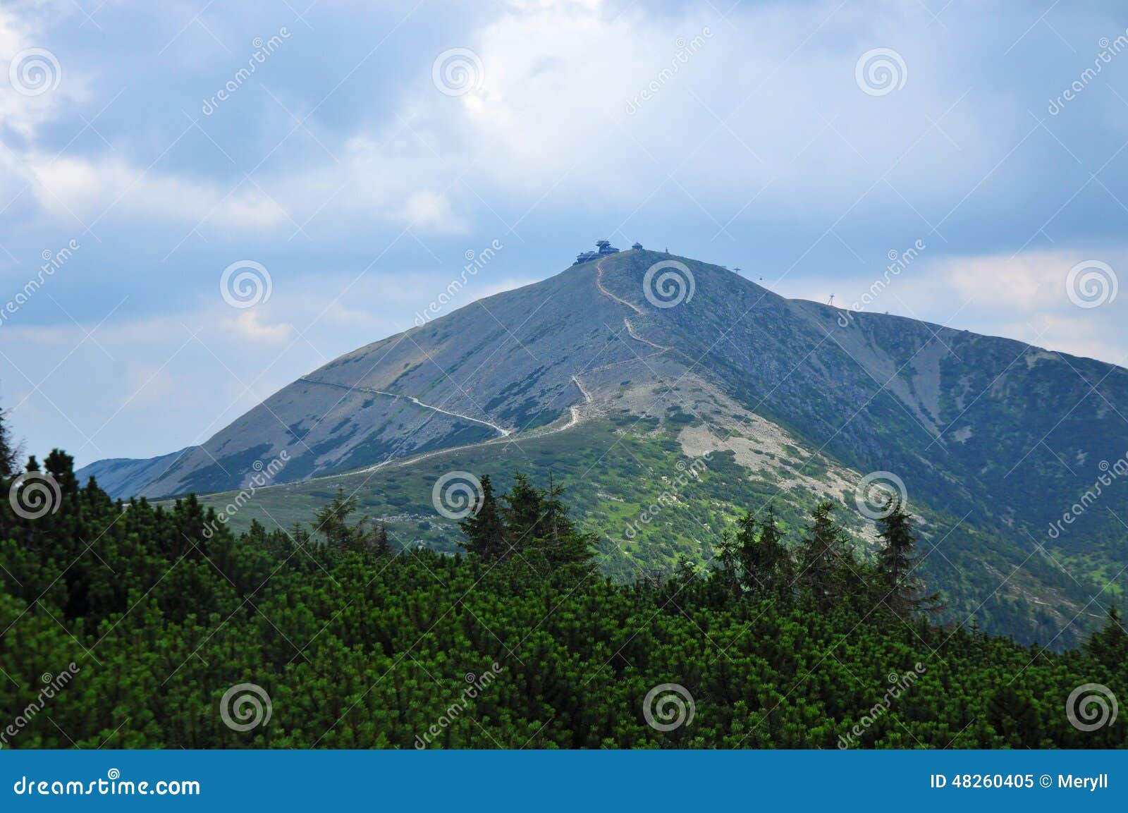 krkonose, krkonoÃÂ¡e snÃâºÃÂ¾ka mountain